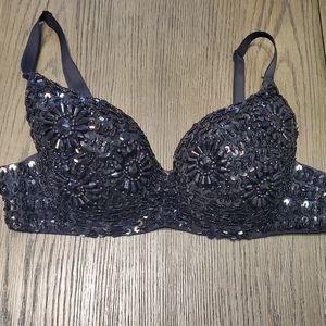 Rhinestone Bra